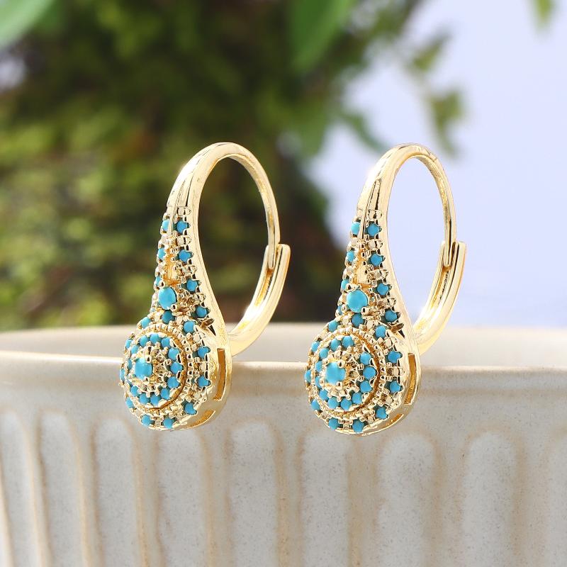 Women Formal Wear Ethnic - Anting-anting Pirus Kreatif Etnis, Perhiasan Fashion