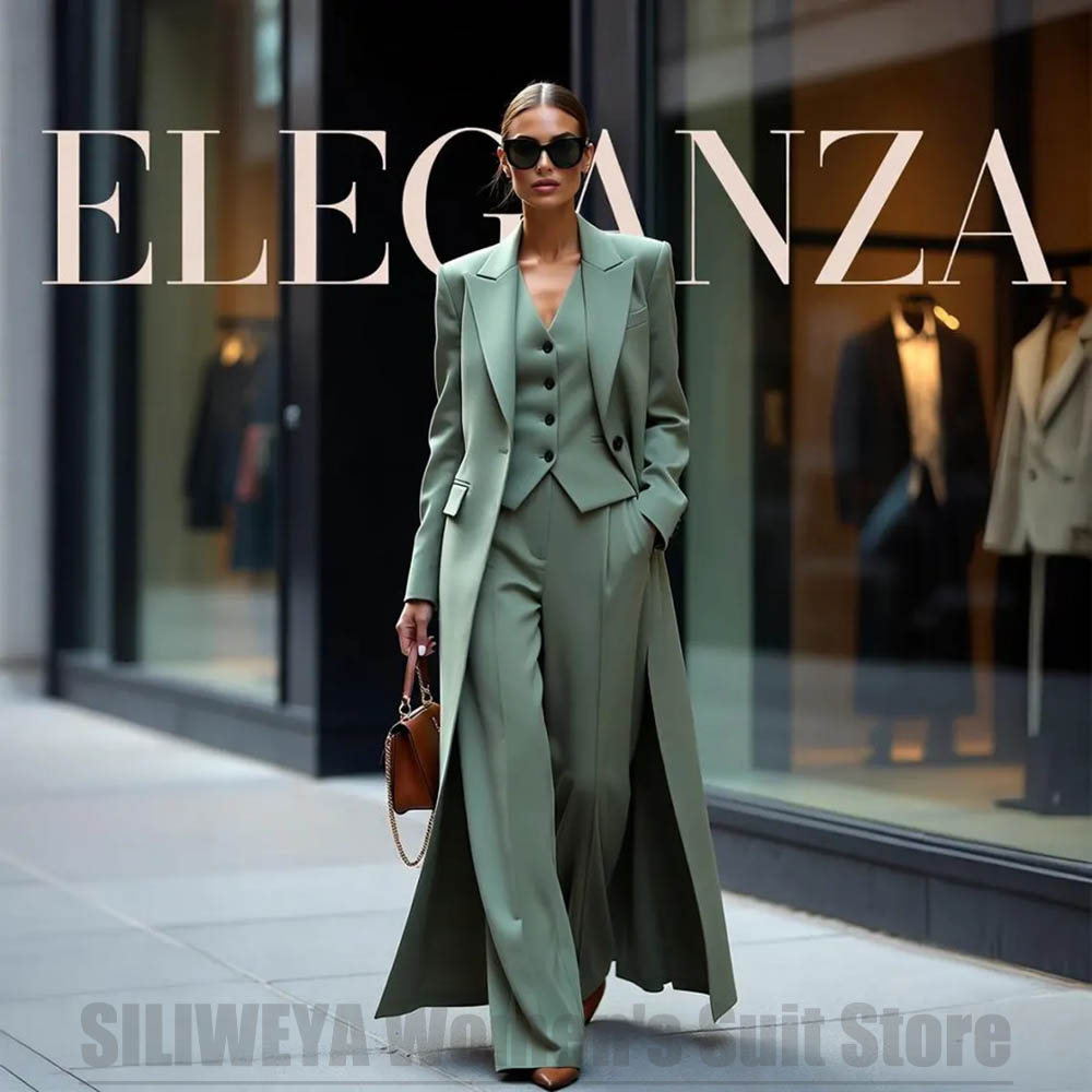 Women Formal Wear Blazer Set - Setelan Jas Wanita Chic Tiga Potong