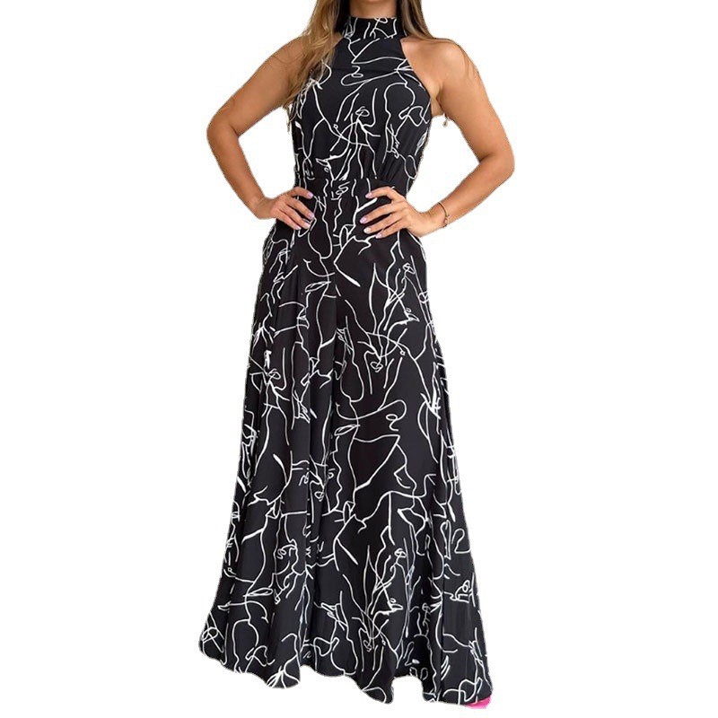 Women'S Formal Jumpsuit Evening Wear - Jumpsuit Halter Wanita Celana Kaki Lebar