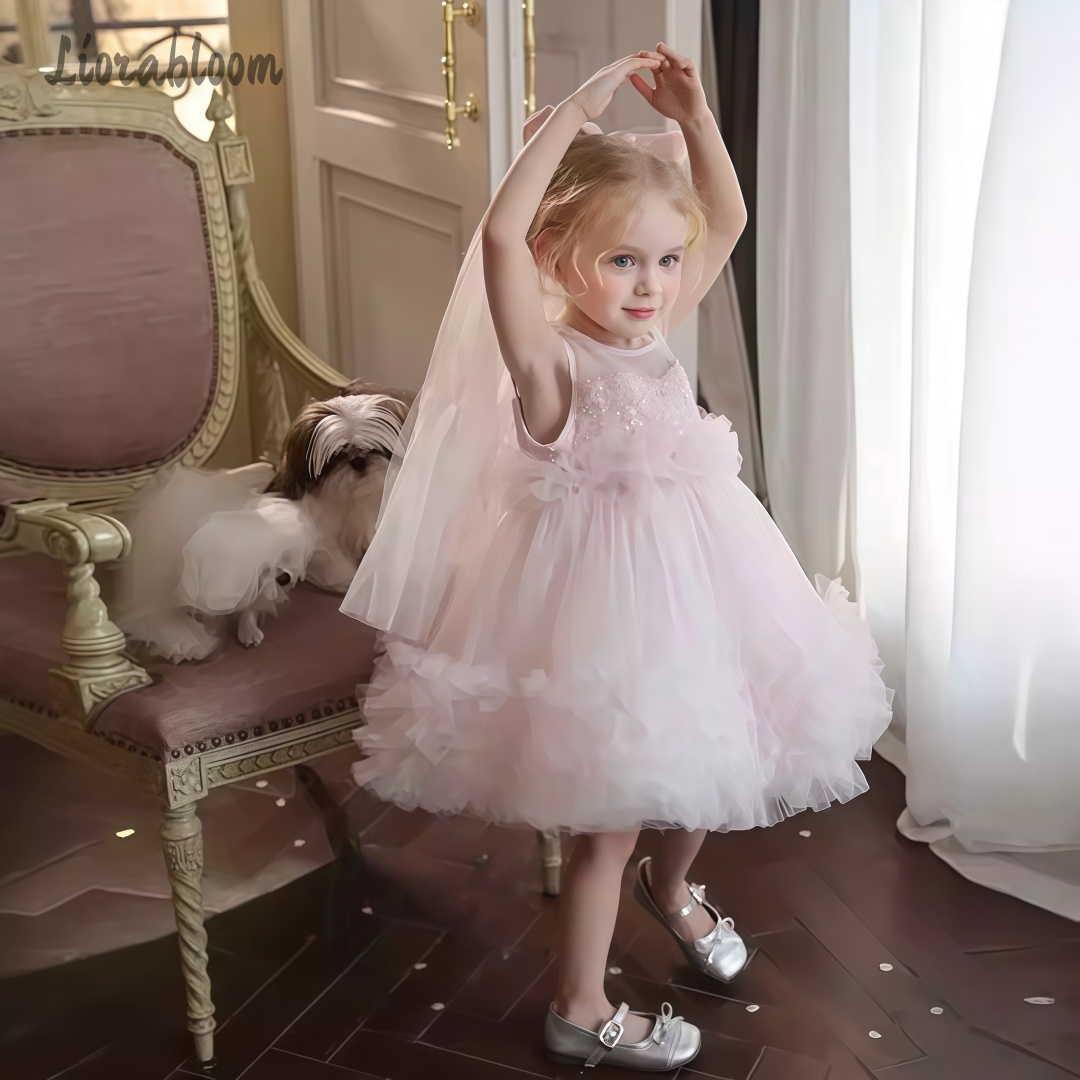 Women Formal Wear Designers - Gaun Tulle Anak Perempuan Desain Rok
