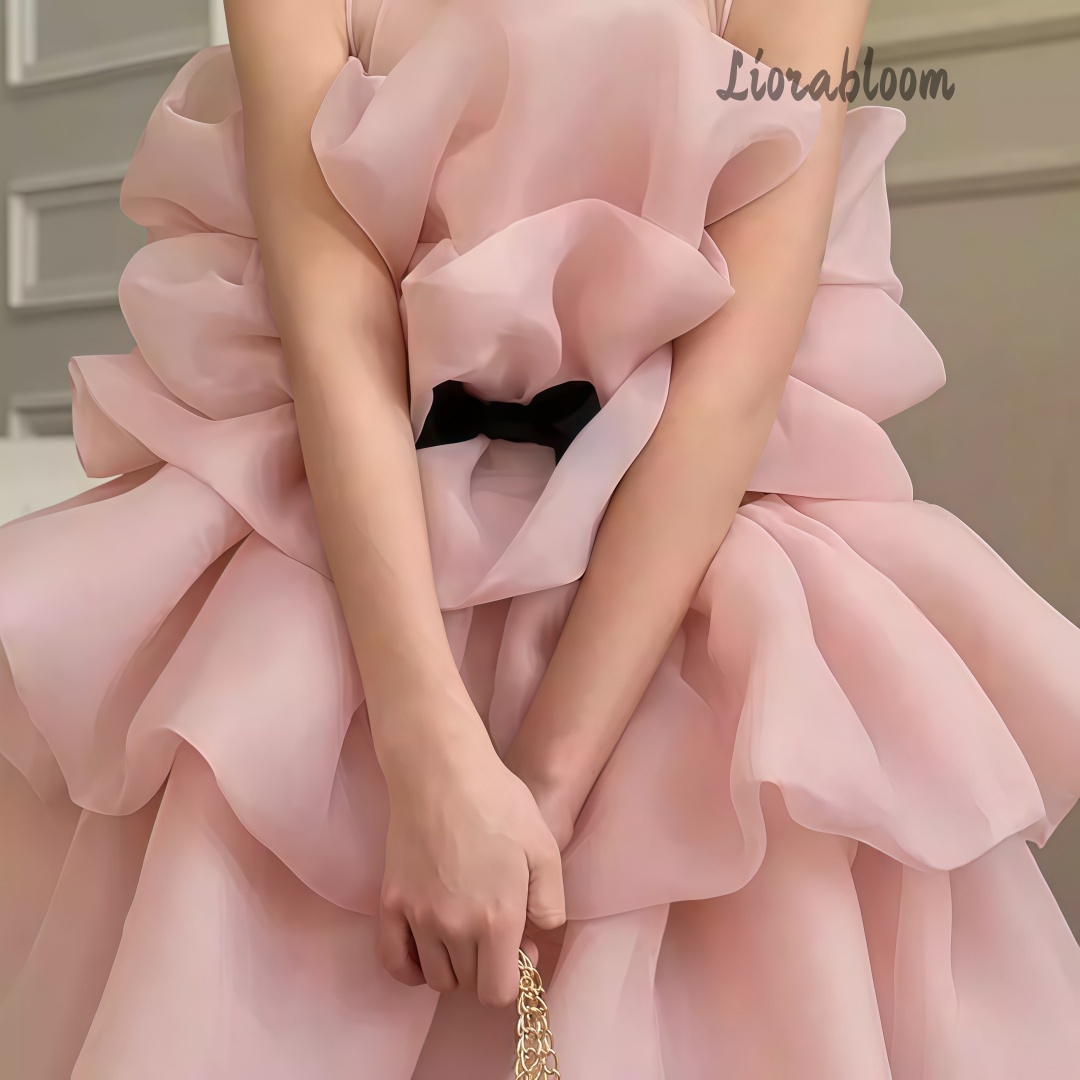 Women Formal Wear Designers - Gaun Formal Berlapis Warna-warni untuk Anak