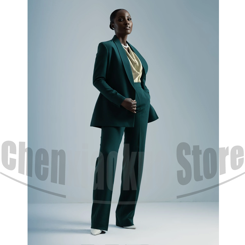 Women Formal Wear Designers - Setelan Wanita Blazer Berikat Pinggang dan