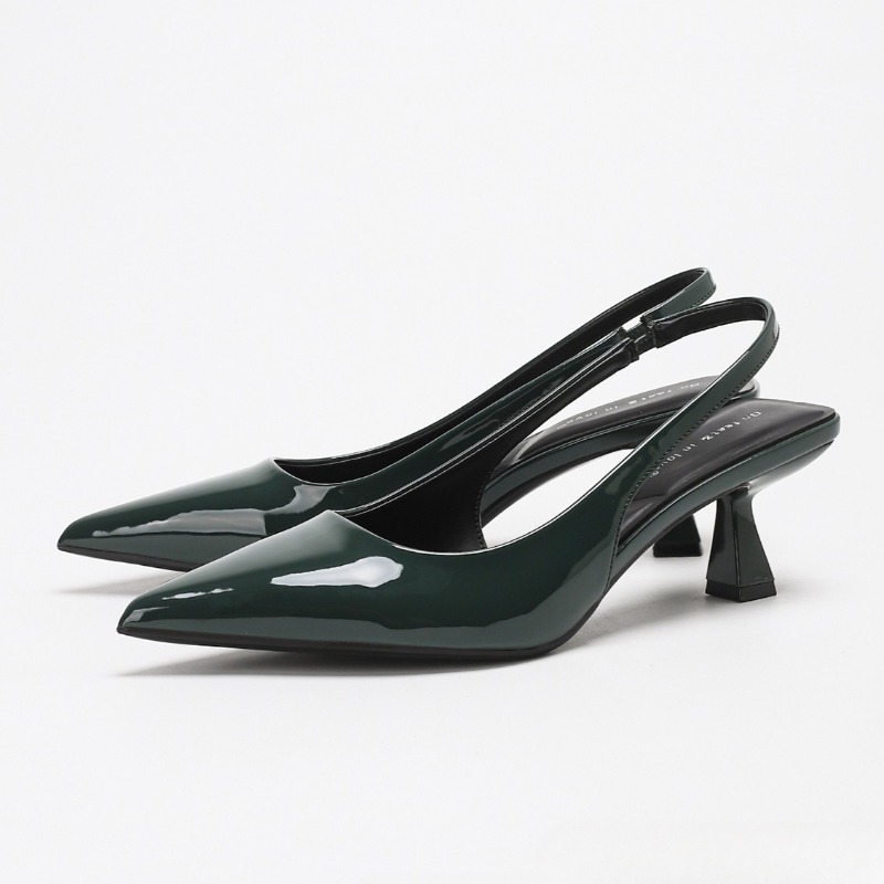 Slingback Heel Formal - Sepatu Hak Tinggi Tanpa Tali Elegan