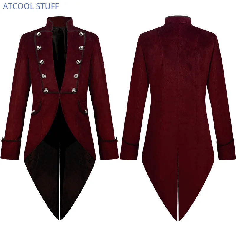 Women Formal Wear For Wedding - Jaket Abad Pertengahan Mantel Ekor Beludru