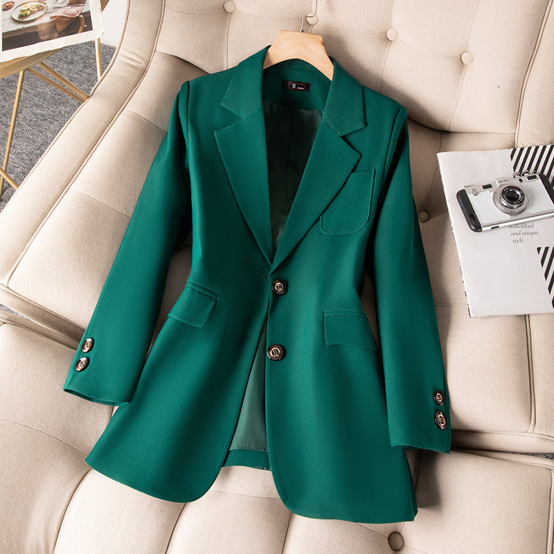Women Formal Wear Black - Jaket Formal wanita lengan panjang, jas