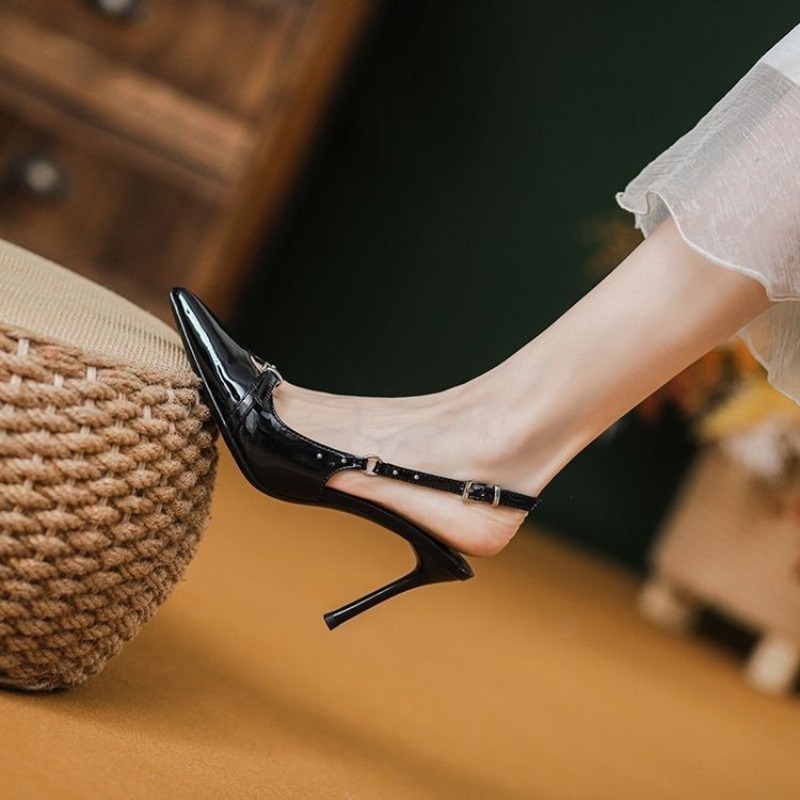Sepatu Pump Slingback Wanita U - Slingback Heel Formal ulasan dan harga