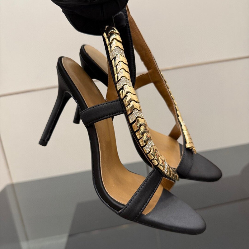 Sandal Gladiator Wanita Satin  - Women Formal Wear For Wedding ulasan dan harga