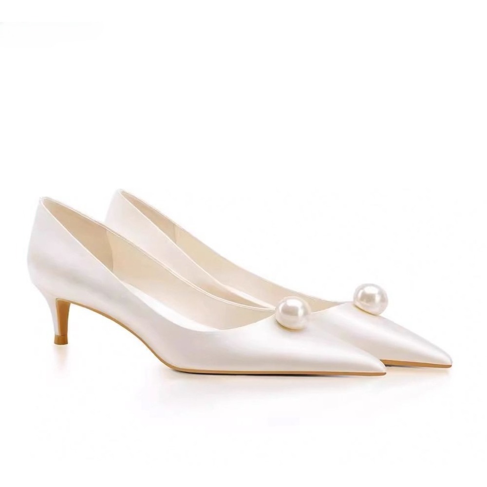 Sepatu Pengantin Wanita Satin  - Women Formal Wear For Wedding ulasan dan harga