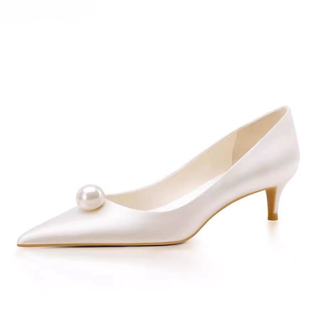 Sepatu Pengantin Wanita Satin  - Women Formal Wear For Wedding ulasan dan harga