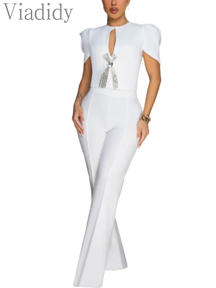 Pakaian Formal Wanita untuk Ma - Women'S Formal Jumpsuit Evening Wear ulasan dan harga