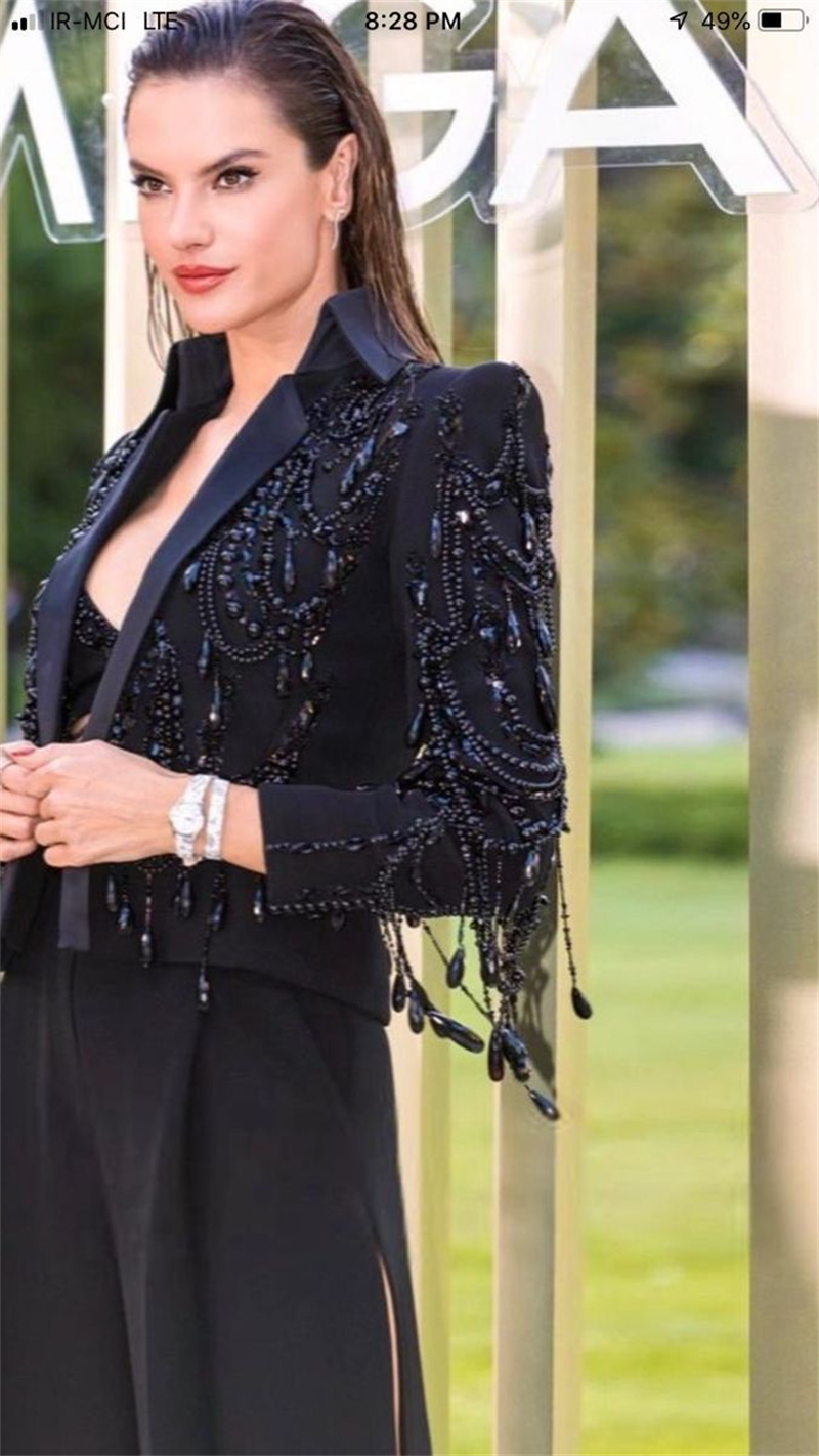 Setelan Wanita Kristal Hitam 2 - Women Formal Wear Black ulasan dan harga