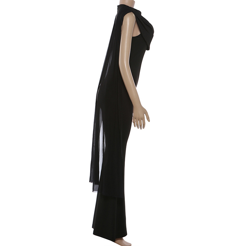 Jumpsuit Wanita Hitam Seksi Ta - Women'S Formal Jumpsuit Evening Wear ulasan dan harga