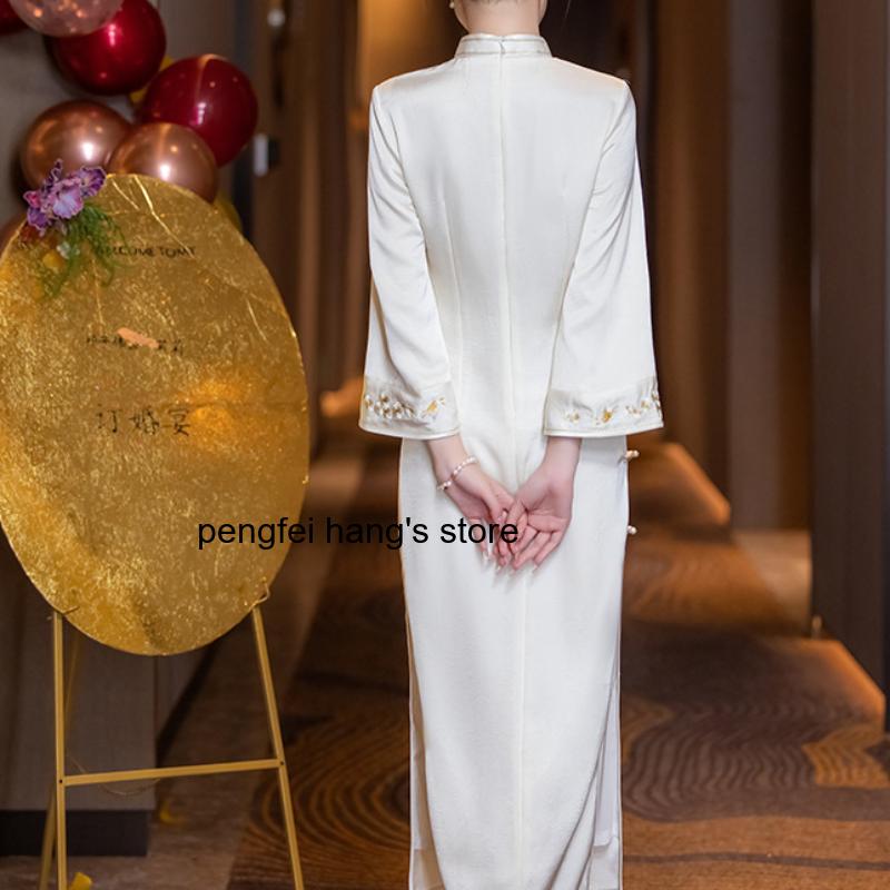 Gaun Panjang Qipao Modifikasi  - Women'S Formal Wear Petite ulasan dan harga