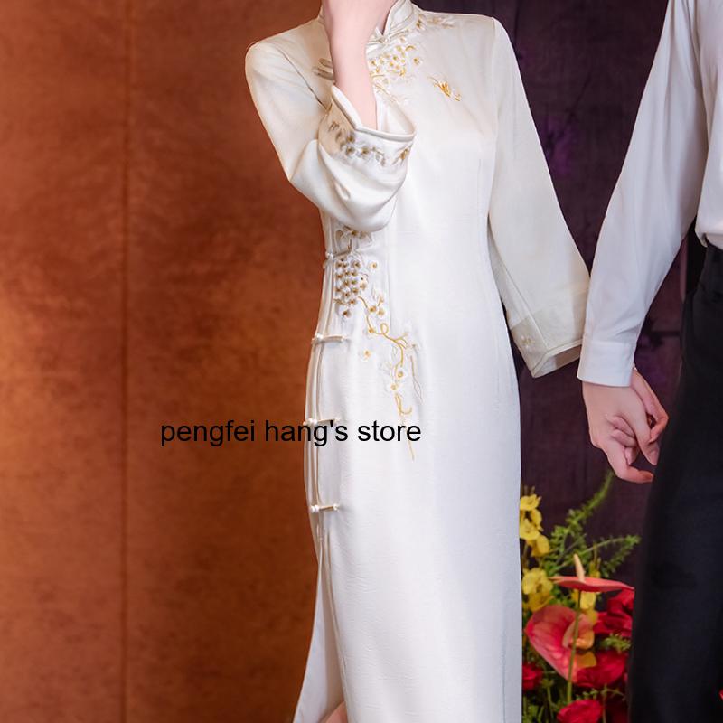 Gaun Panjang Qipao Modifikasi  - Women'S Formal Wear Petite ulasan dan harga