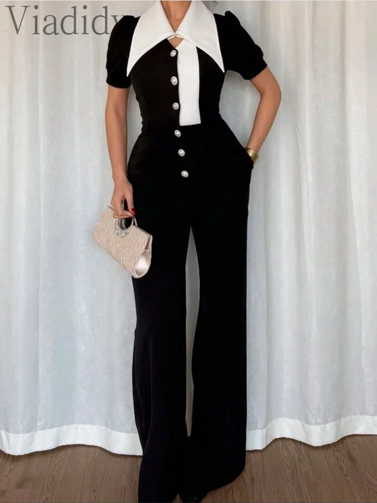 Jumpsuit Wanita Elegan Warna-B - Women'S Formal Jumpsuit Evening Wear ulasan dan harga