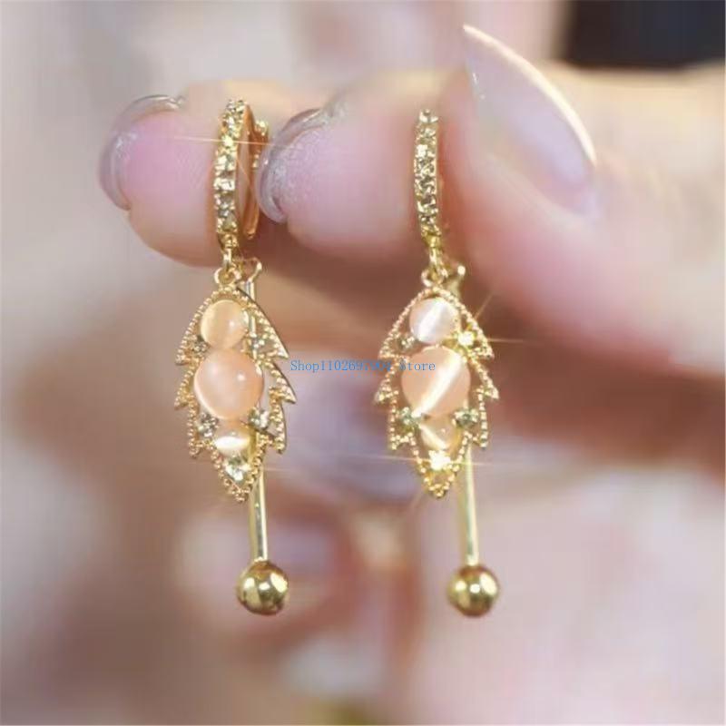 N7YF Anting Daun Mata Untuk Wa - Women Formal Wear Designers ulasan dan harga
