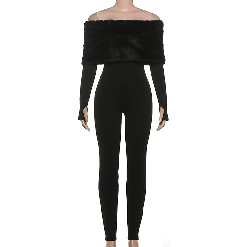 Jumpsuit Wanita Bulu Mewah Sek - Women'S Formal Jumpsuit Evening Wear ulasan dan harga