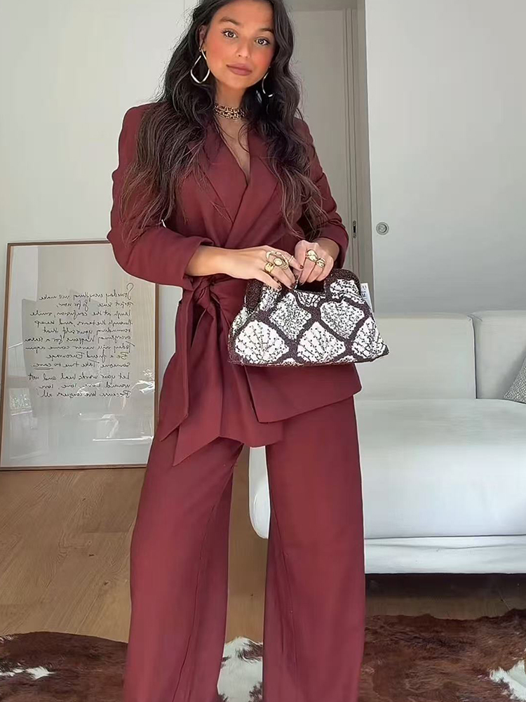 Setelan Blazer Celana Wanita K - Women Formal Wear Trousers ulasan dan harga