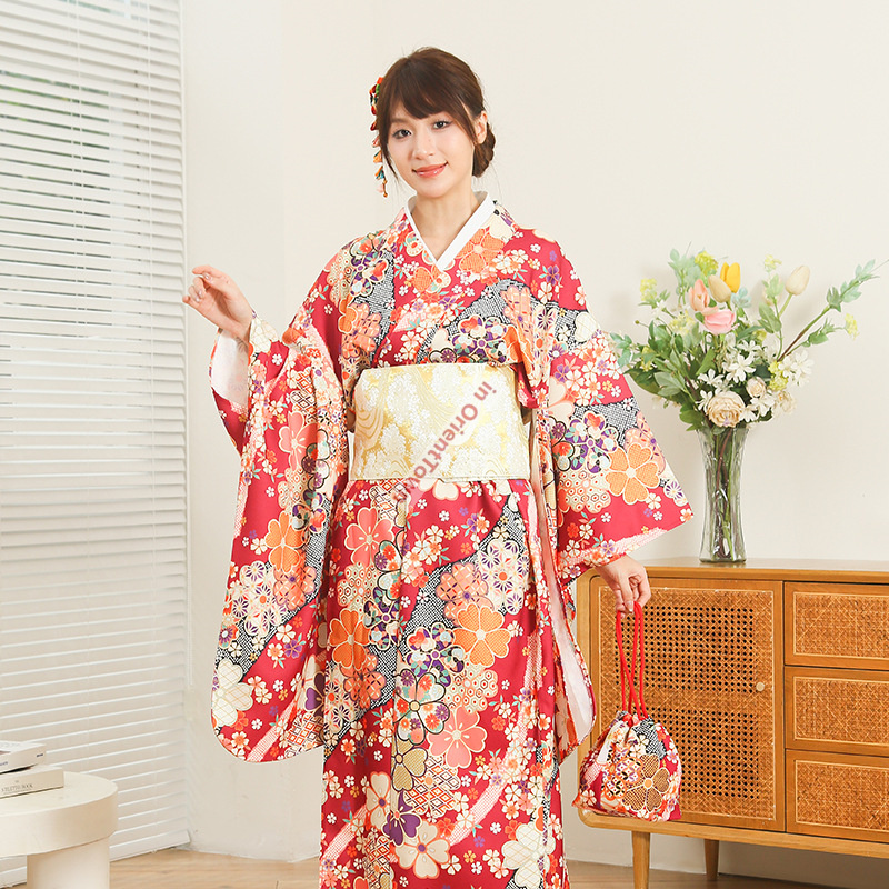 Kimono Jepang Versi Terbaru un - Women Formal Wear Ethnic ulasan dan harga