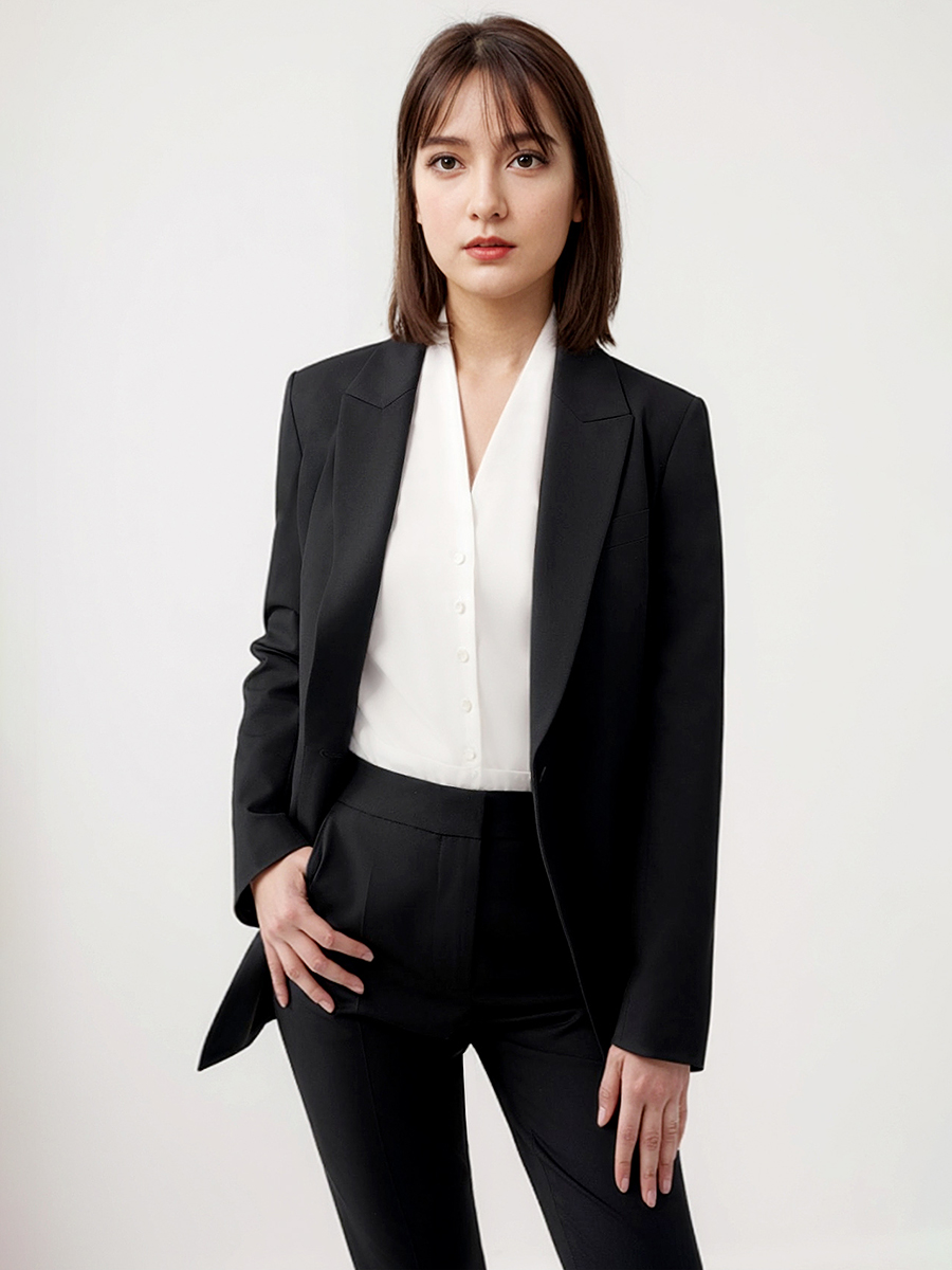 Set pakaian kantor wanita, set - Women Formal Wear Black ulasan dan harga