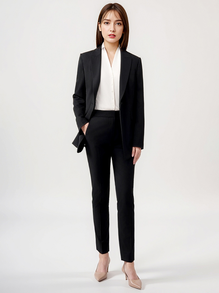 Set pakaian kantor wanita, set - Women Formal Wear Black ulasan dan harga