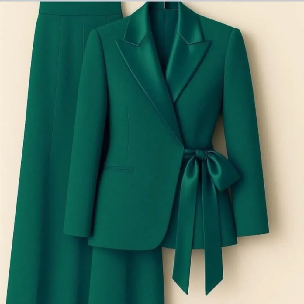 Setelan Blazer Wanita Kustom M - Women Formal Wear Trousers ulasan dan harga