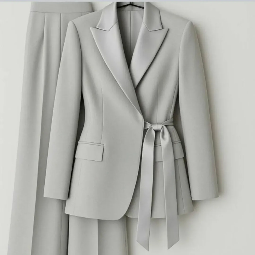 Setelan Blazer Wanita Kustom M - Women Formal Wear Trousers ulasan dan harga