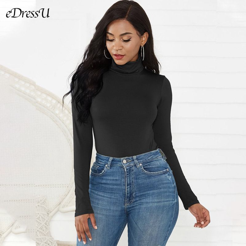 Bodysuit Wanita Turtleneck Mus - Turtleneck Bodysuit Office ulasan dan harga
