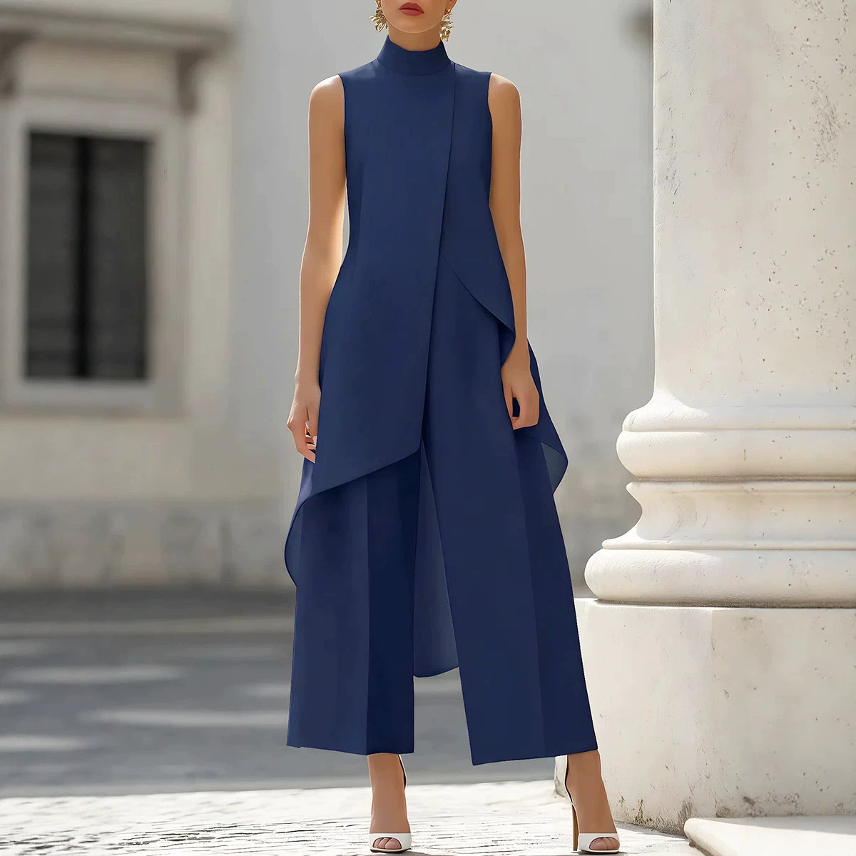 Jumpsuit Wanita Tanpa Lengan K - Women'S Formal Jumpsuit Evening Wear ulasan dan harga
