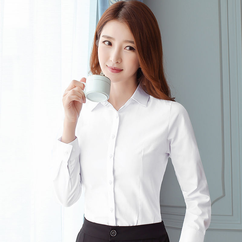 Blus Hitam Putih Ramping Korea - Women Formal Wear Black ulasan dan harga