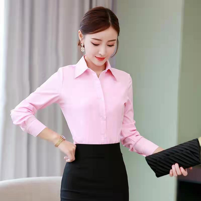 Blus Hitam Putih Ramping Korea - Women Formal Wear Black ulasan dan harga