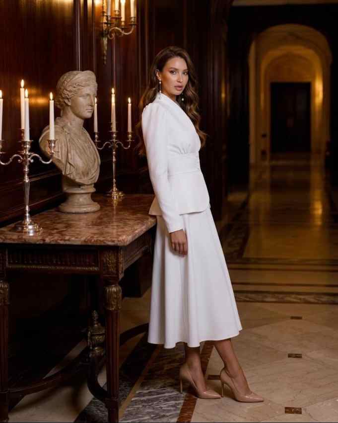 Setelan Wanita Dua Potong Eleg - Women Formal Wear Blazer Set ulasan dan harga