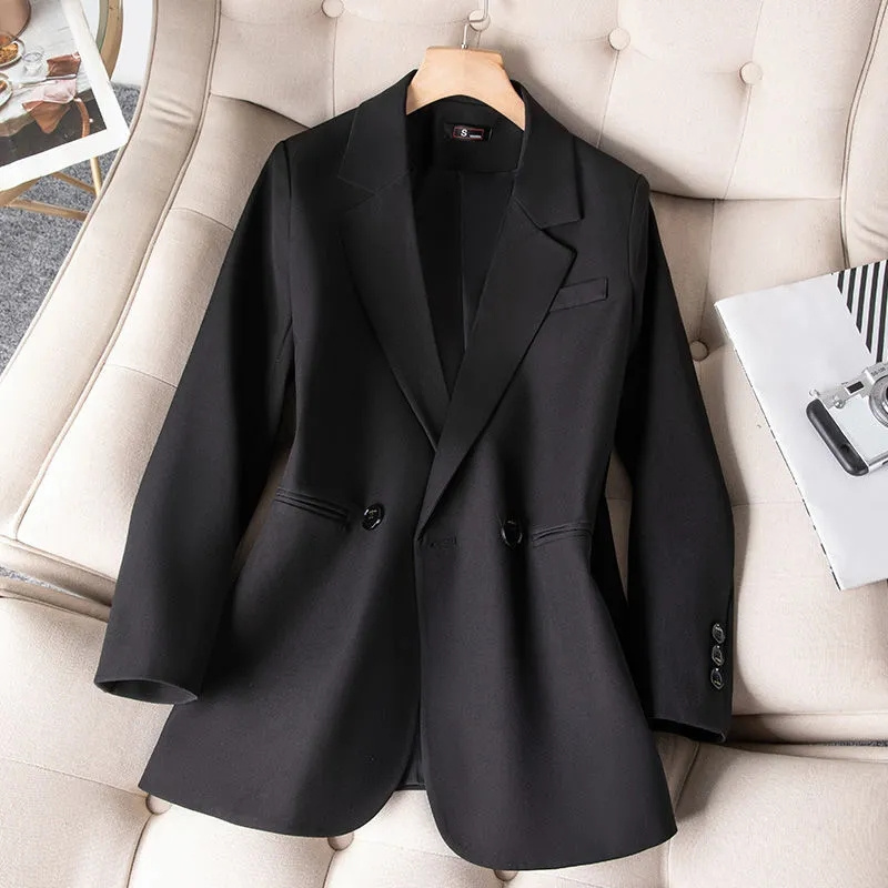 Blazer Formal Wanita 2023 Baru - Women Formal Wear Black ulasan dan harga