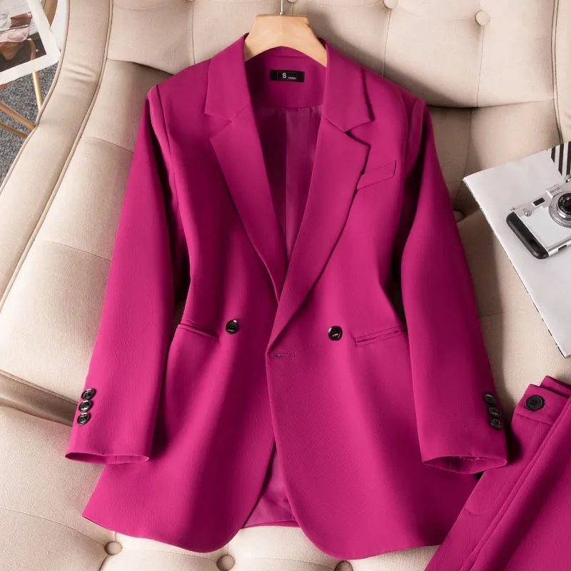 Blazer Formal Wanita 2023 Baru - Women Formal Wear Black ulasan dan harga