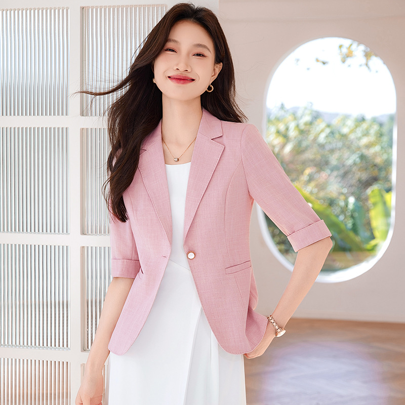 Jas Blazer Profesional Berkual - Women'S Formal Wear Petite ulasan dan harga