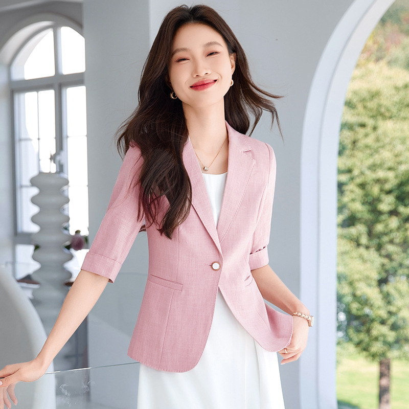 Jas Blazer Profesional Berkual - Women'S Formal Wear Petite ulasan dan harga