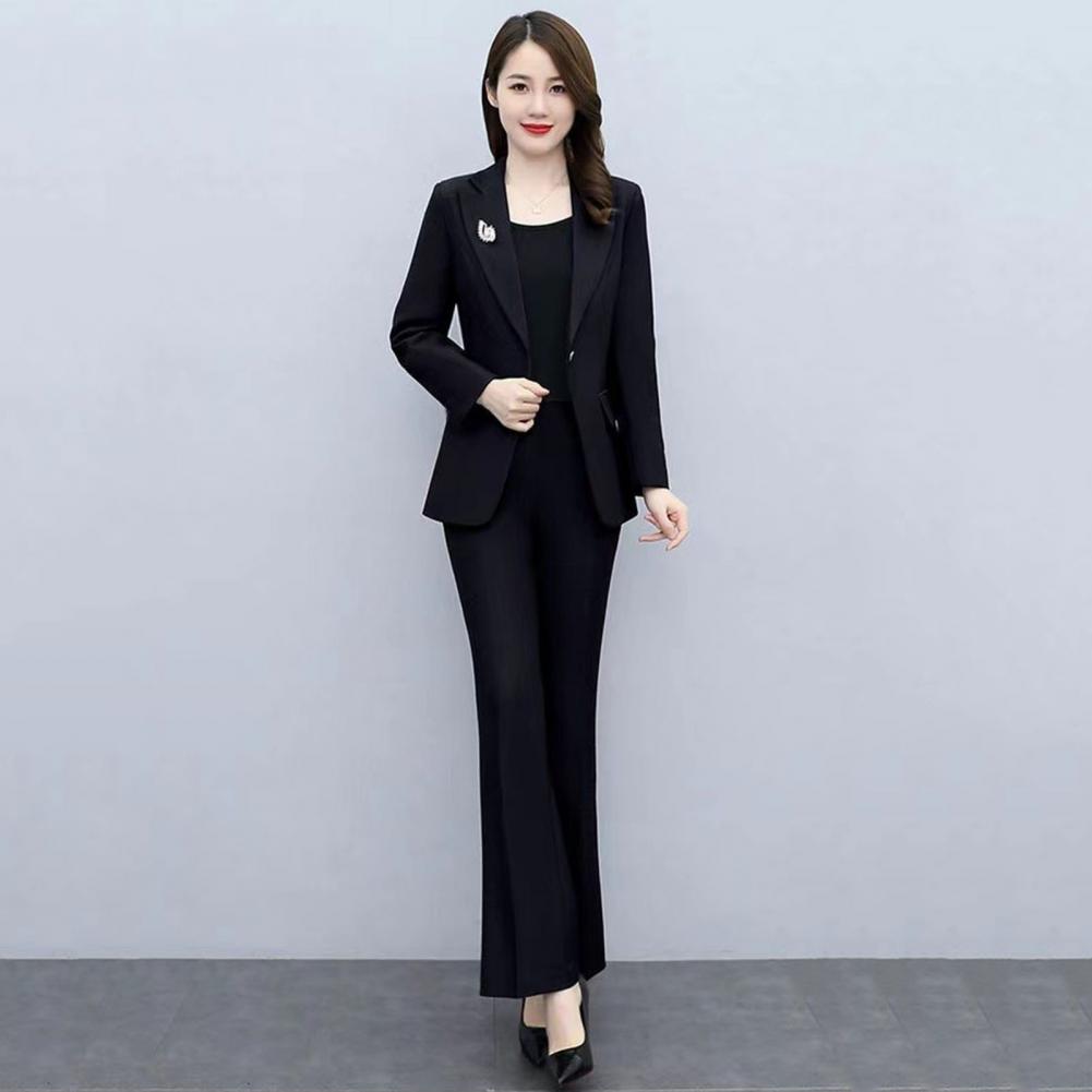 2 Pcs/Set Setelan Jas Formal W - Women Formal Wear Trousers ulasan dan harga