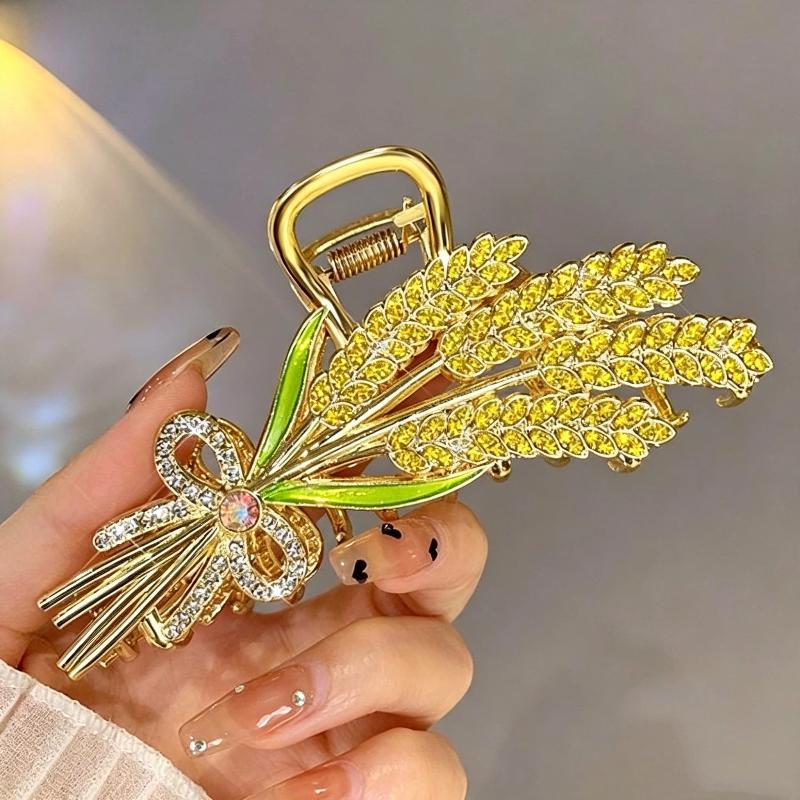 Jepit Rambut Desain Alloy Whea - Women Formal Wear Designers ulasan dan harga