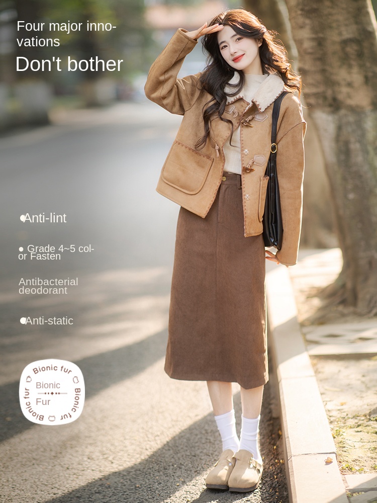 Mantel pendek suede untuk paka - Women'S Formal Wear Petite ulasan dan harga